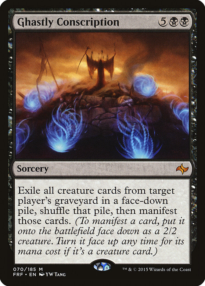 Ghastly Conscription [Fate Reforged] | Shuffle n Cut Hobbies & Games