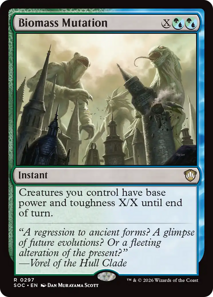 Biomass Mutation [Secrets of Strixhaven Commander] | Shuffle n Cut Hobbies & Games
