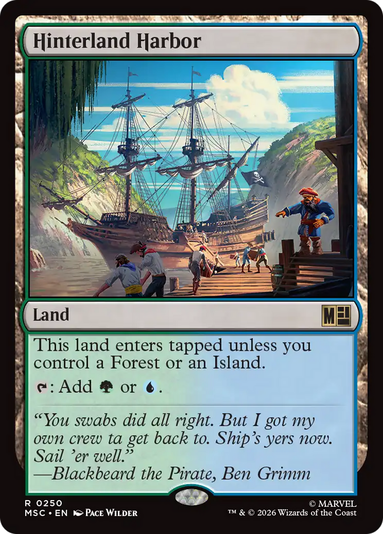 Hinterland Harbor (Surge Foil) [Marvel Super Heroes Commander] | Shuffle n Cut Hobbies & Games
