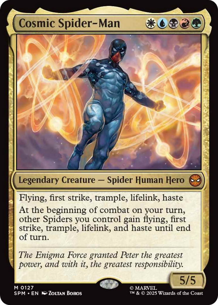 Cosmic Spider-Man [Marvel's Spider-Man] | Shuffle n Cut Hobbies & Games