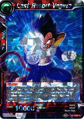 Last Resort Vegeta (BT7-010) [Assault of the Saiyans] | Shuffle n Cut Hobbies & Games