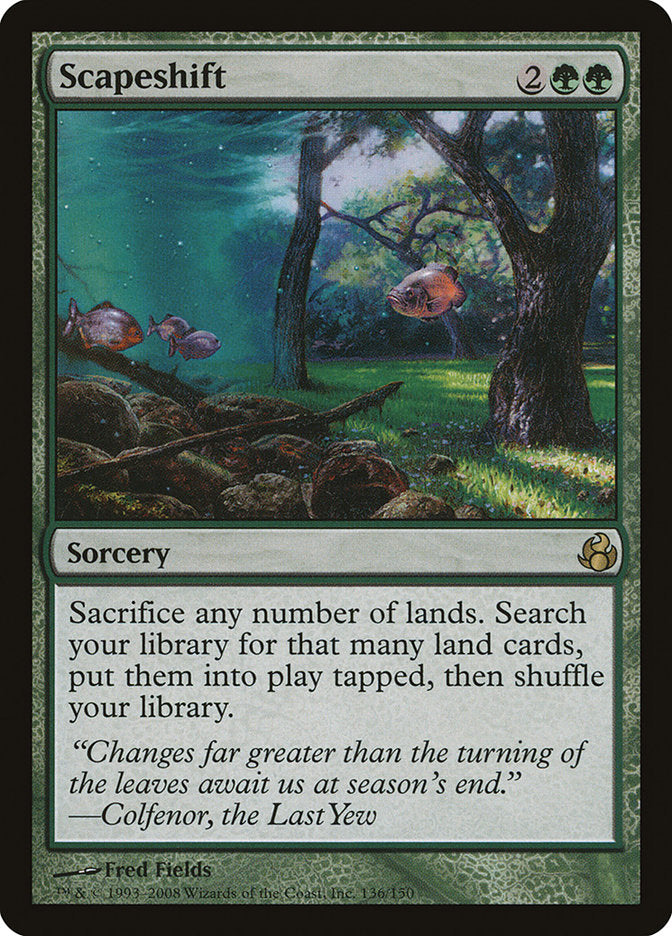 Scapeshift [Morningtide] | Shuffle n Cut Hobbies & Games