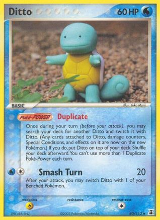 Ditto (40/113) [EX: Delta Species] | Shuffle n Cut Hobbies & Games