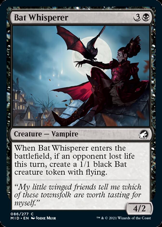 Bat Whisperer [Innistrad: Midnight Hunt] | Shuffle n Cut Hobbies & Games