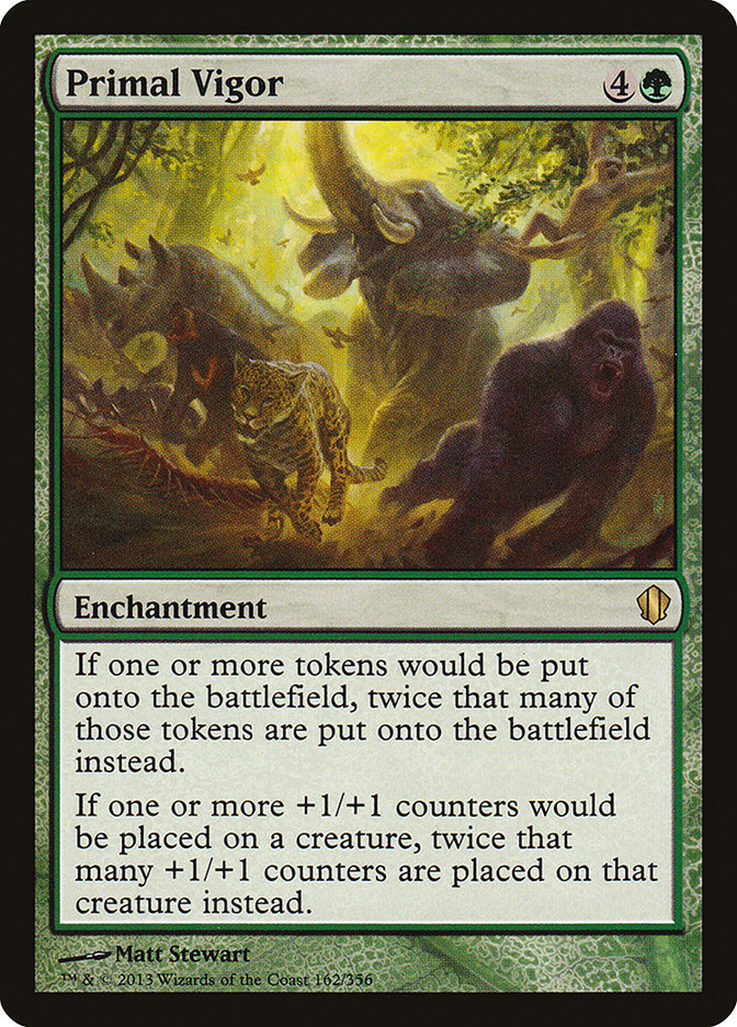 Primal Vigor [Commander 2013] | Shuffle n Cut Hobbies & Games