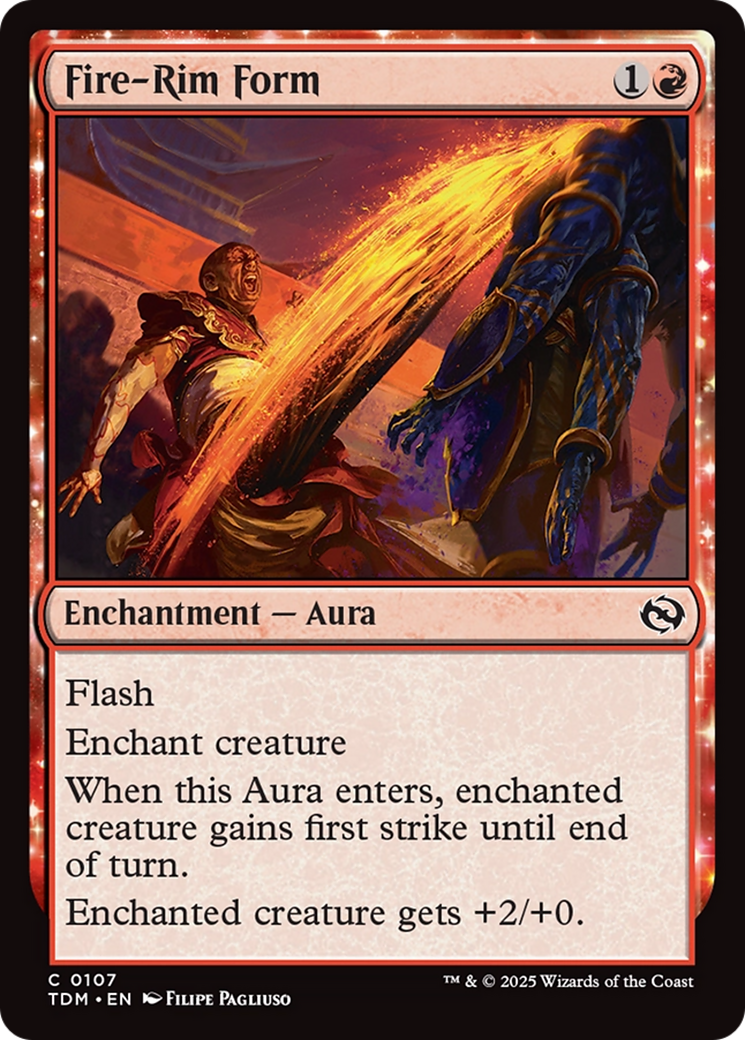 Fire-Rim Form [Tarkir: Dragonstorm] | Shuffle n Cut Hobbies & Games