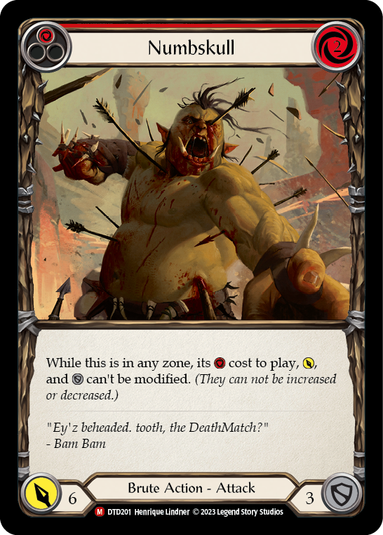 Numbskull [DTD201] (Dusk Till Dawn) | Shuffle n Cut Hobbies & Games