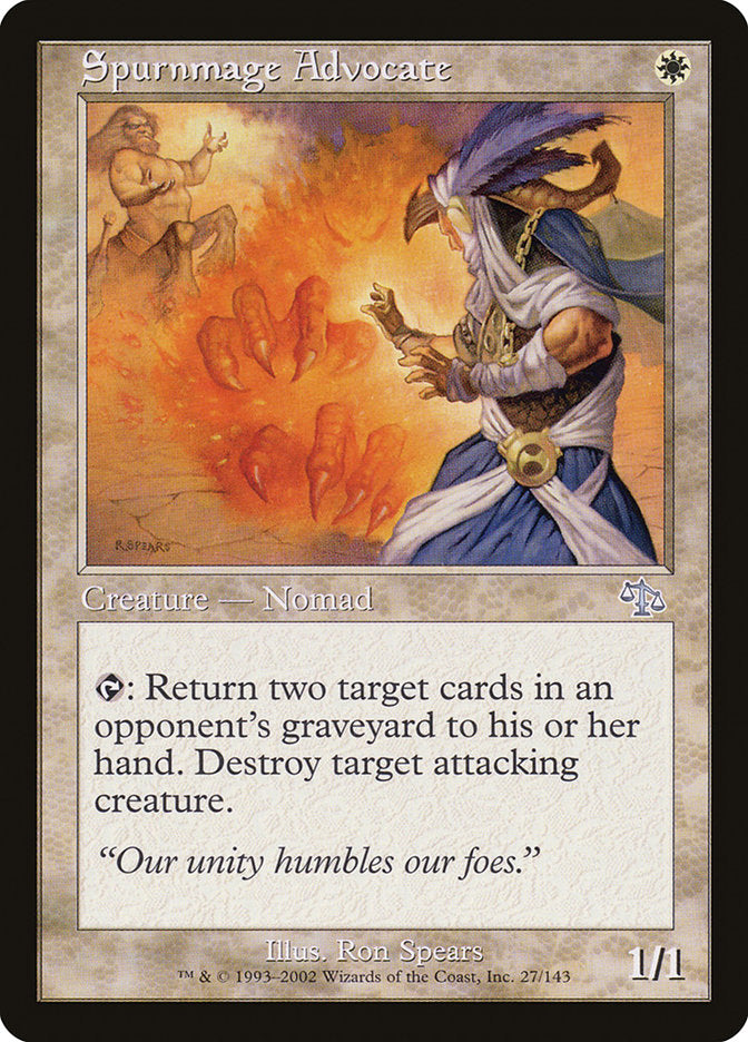 Spurnmage Advocate [Judgment] | Shuffle n Cut Hobbies & Games