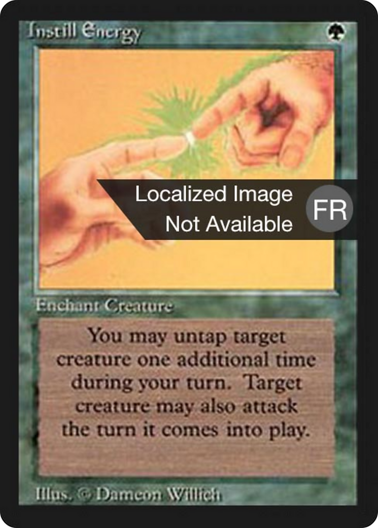 Instill Energy [Foreign Black Border] | Shuffle n Cut Hobbies & Games