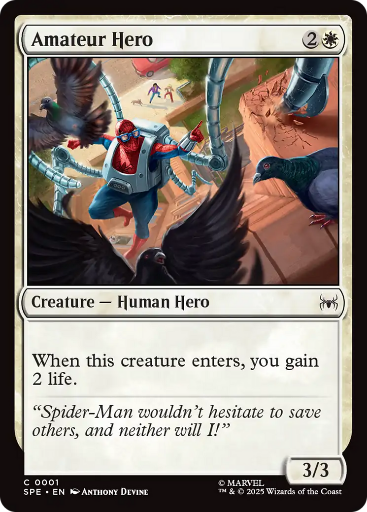 Amateur Hero [Marvel's Spider-Man: Eternal-Legal] | Shuffle n Cut Hobbies & Games