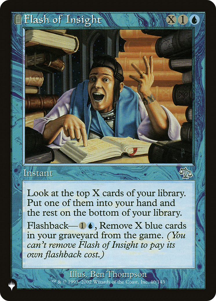 Flash of Insight [The List] | Shuffle n Cut Hobbies & Games