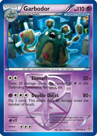 Garbodor (67/135) [Black & White: Plasma Storm] | Shuffle n Cut Hobbies & Games