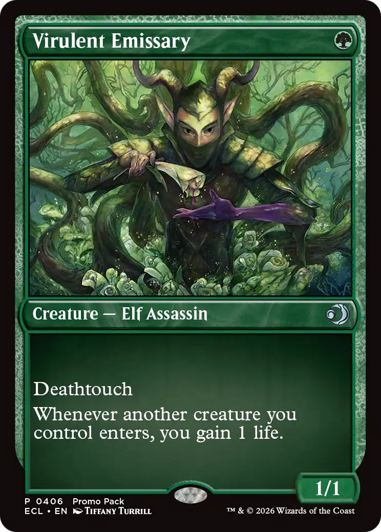 Virulent Emissary [Lorwyn Eclipsed Promos] | Shuffle n Cut Hobbies & Games