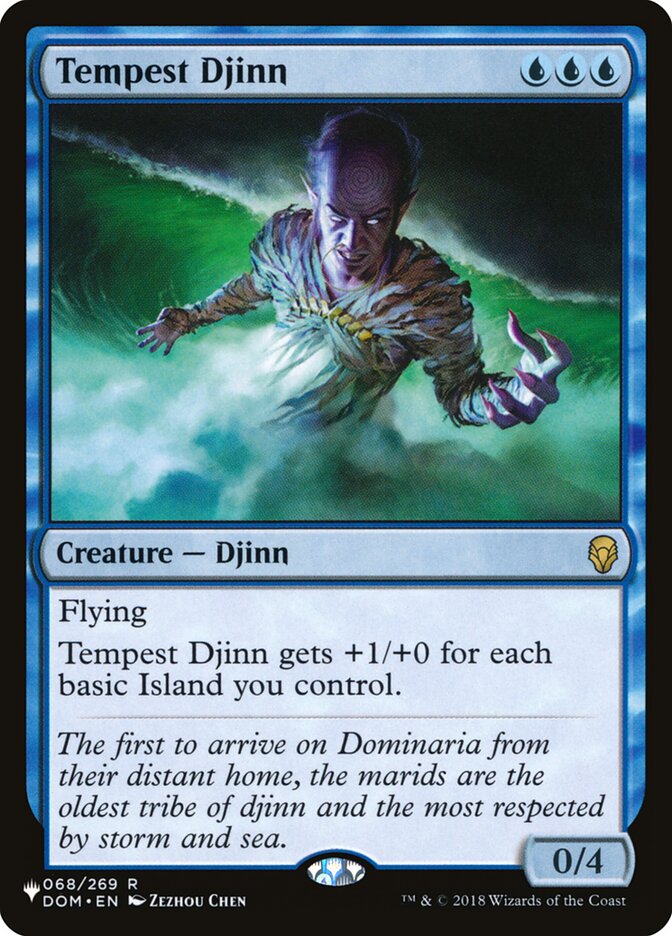 Tempest Djinn [The List] | Shuffle n Cut Hobbies & Games