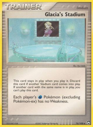 Glacia's Stadium (76/108) [EX: Power Keepers] | Shuffle n Cut Hobbies & Games