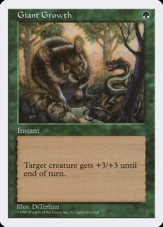 Giant Growth [Fifth Edition] | Shuffle n Cut Hobbies & Games