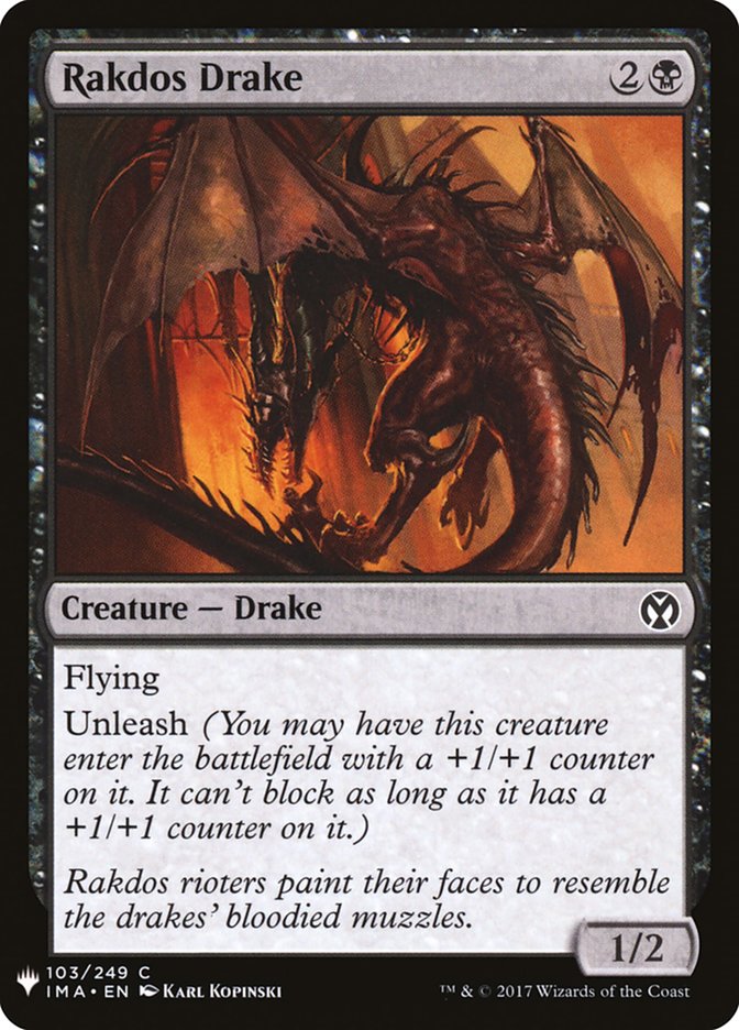 Rakdos Drake [Mystery Booster] | Shuffle n Cut Hobbies & Games