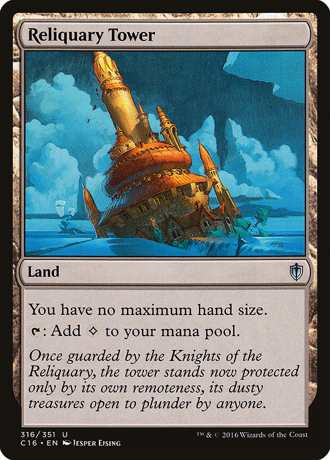 Reliquary Tower [Commander 2016] | Shuffle n Cut Hobbies & Games