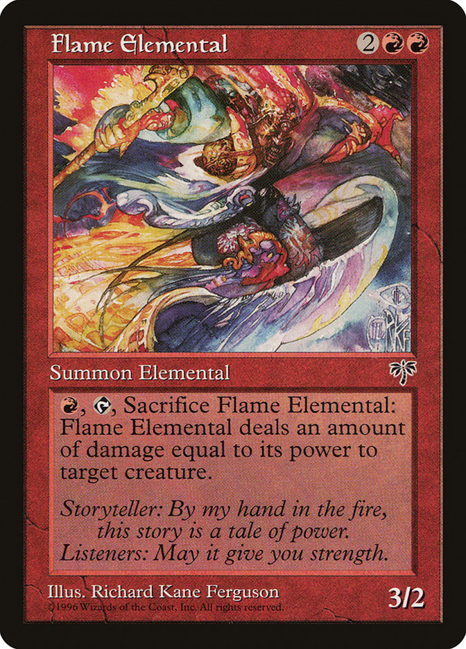 Flame Elemental [Mirage] | Shuffle n Cut Hobbies & Games