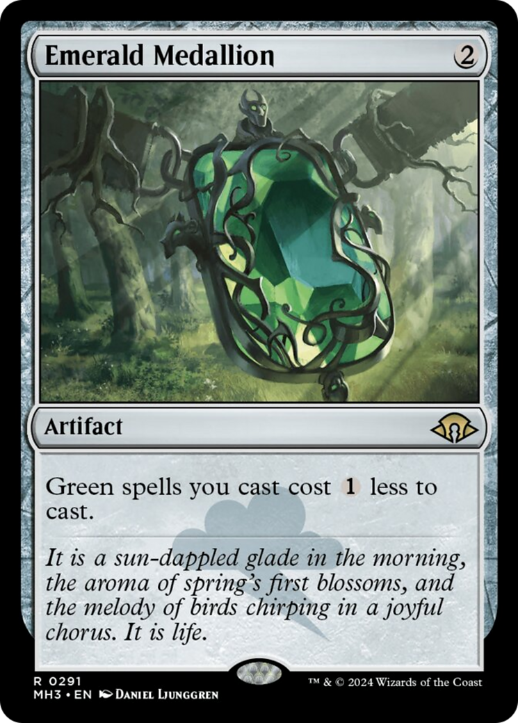 Emerald Medallion [Modern Horizons 3] | Shuffle n Cut Hobbies & Games