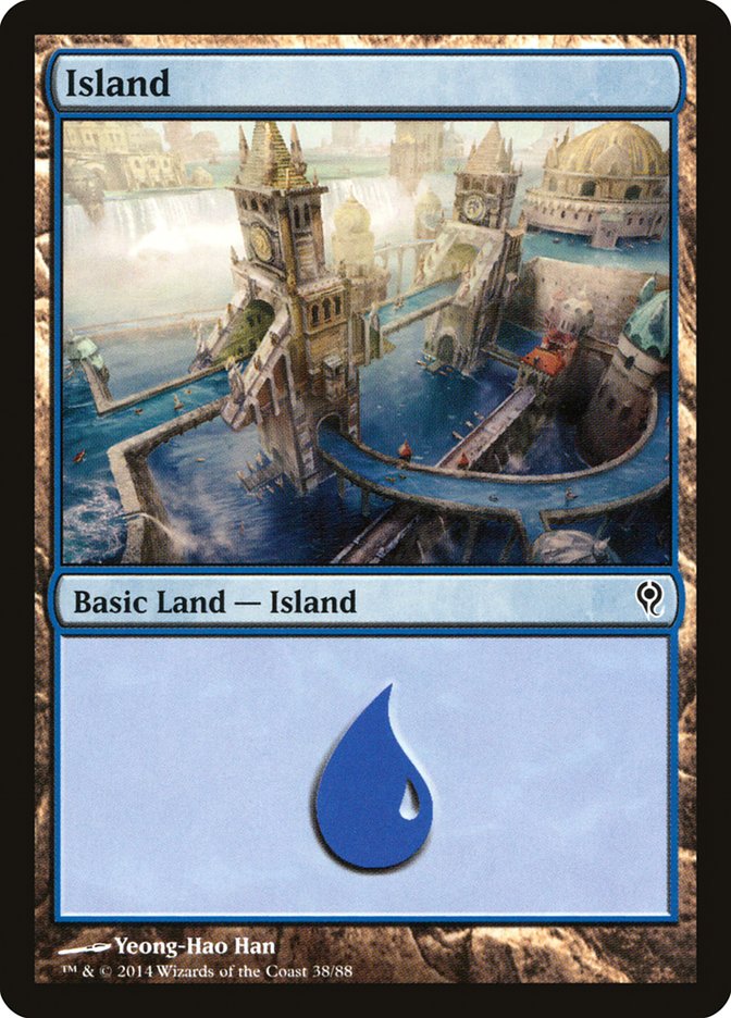 Island (38) [Duel Decks: Jace vs. Vraska] | Shuffle n Cut Hobbies & Games
