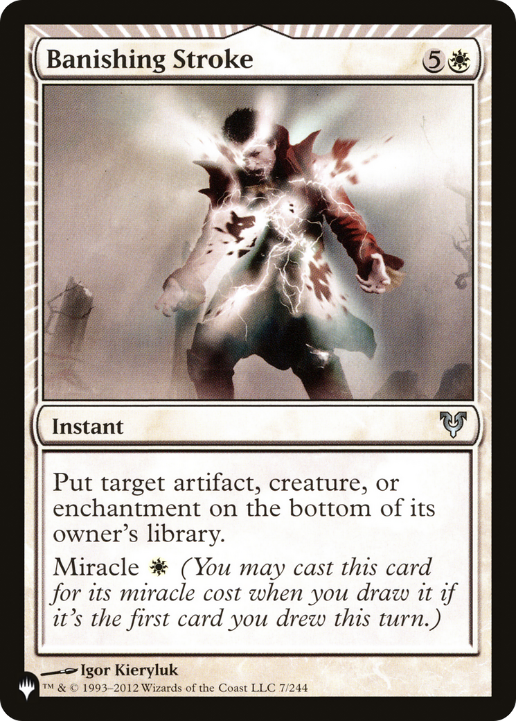 Banishing Stroke [The List] | Shuffle n Cut Hobbies & Games
