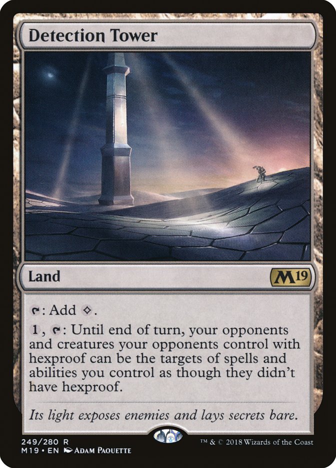Detection Tower [Core Set 2019] | Shuffle n Cut Hobbies & Games