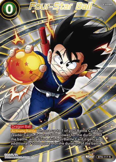 Four-Star Ball (Alternate Art) (BT6-117) [Special Anniversary Set 2021] | Shuffle n Cut Hobbies & Games