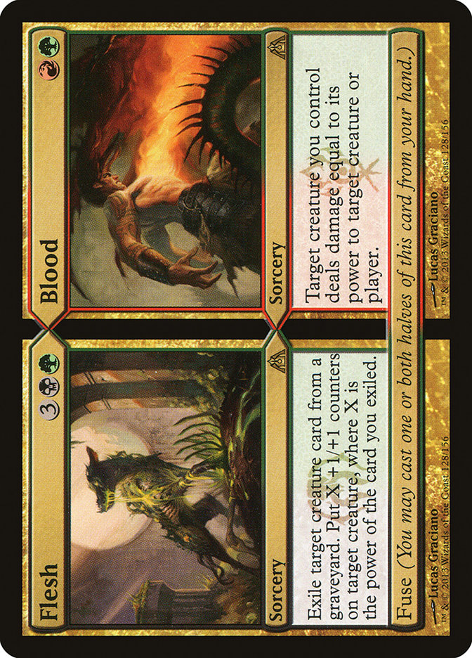 Flesh // Blood [Dragon's Maze] | Shuffle n Cut Hobbies & Games
