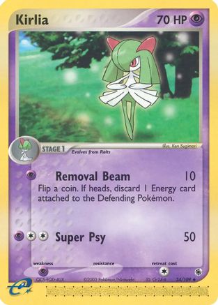 Kirlia (34/109) [EX: Ruby & Sapphire] | Shuffle n Cut Hobbies & Games