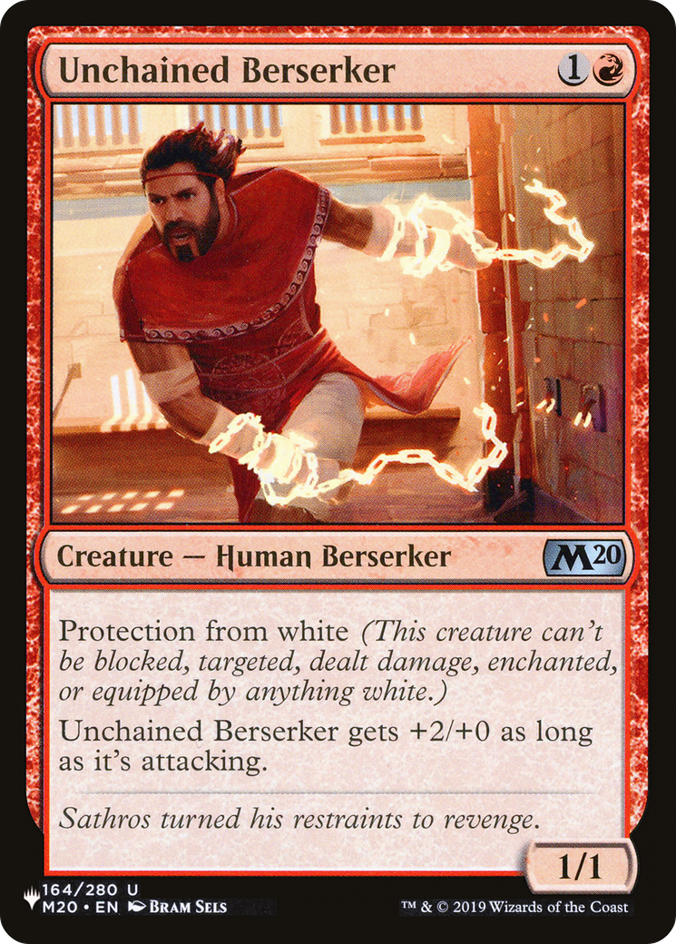 Unchained Berserker [The List] | Shuffle n Cut Hobbies & Games