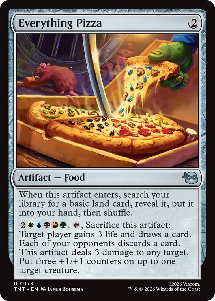 Everything Pizza [Teenage Mutant Ninja Turtles] | Shuffle n Cut Hobbies & Games