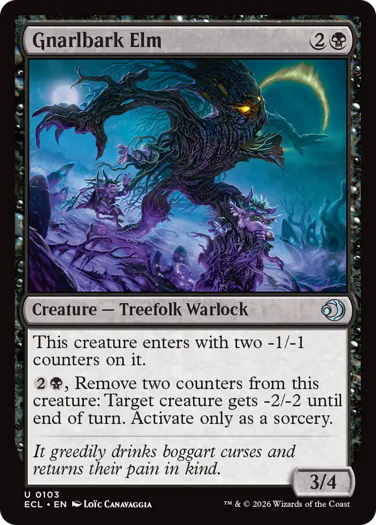 Gnarlbark Elm [Lorwyn Eclipsed] | Shuffle n Cut Hobbies & Games