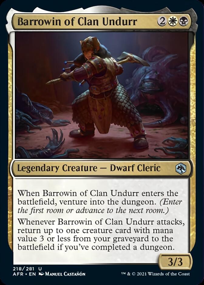 Barrowin of Clan Undurr [Dungeons & Dragons: Adventures in the Forgotten Realms] | Shuffle n Cut Hobbies & Games