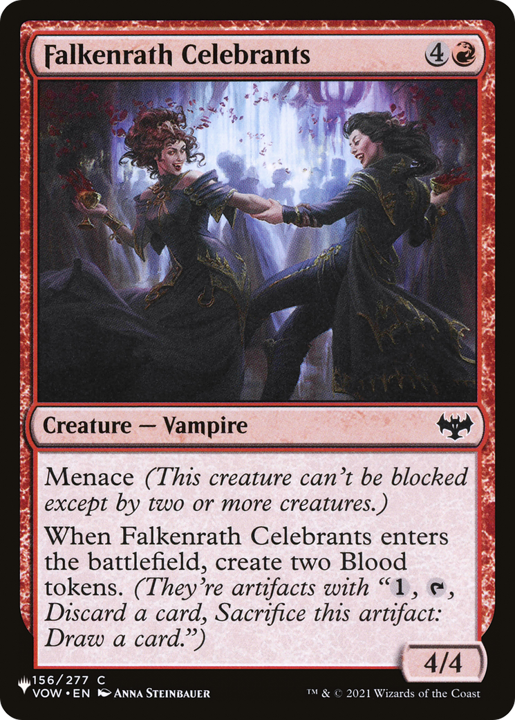 Falkenrath Celebrants [The List] | Shuffle n Cut Hobbies & Games
