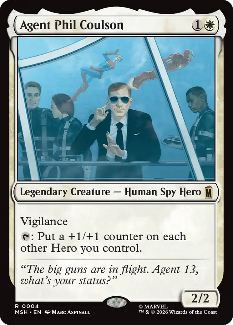 Agent Phil Coulson [Marvel Super Heroes] | Shuffle n Cut Hobbies & Games