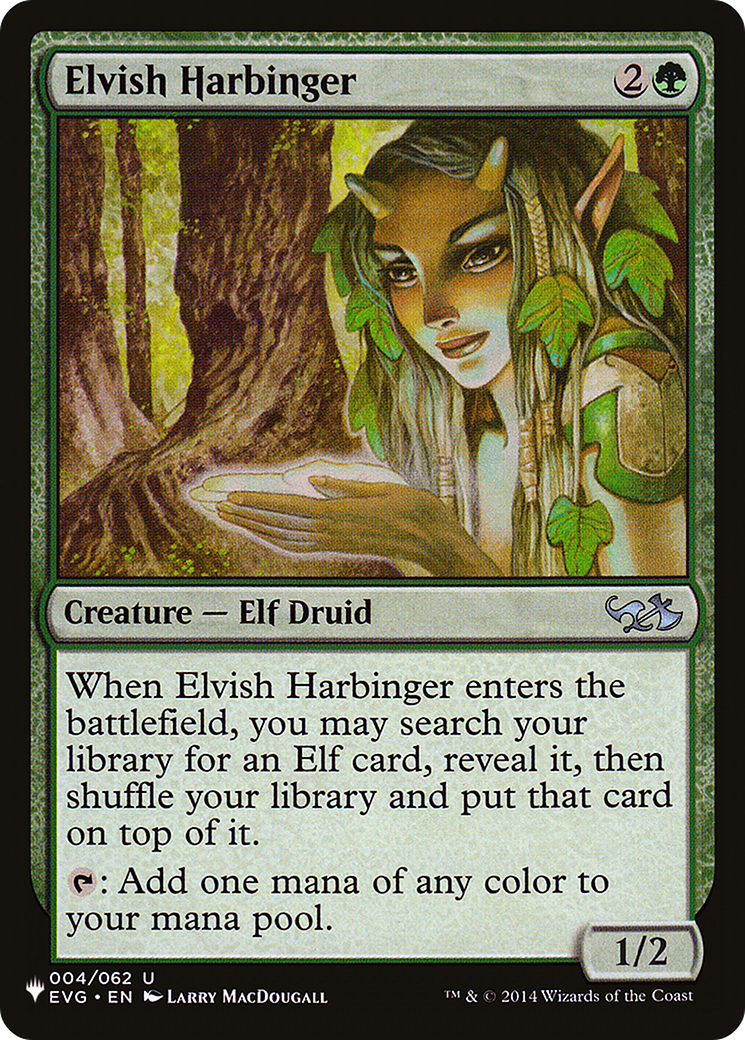 Elvish Harbinger [The List] | Shuffle n Cut Hobbies & Games