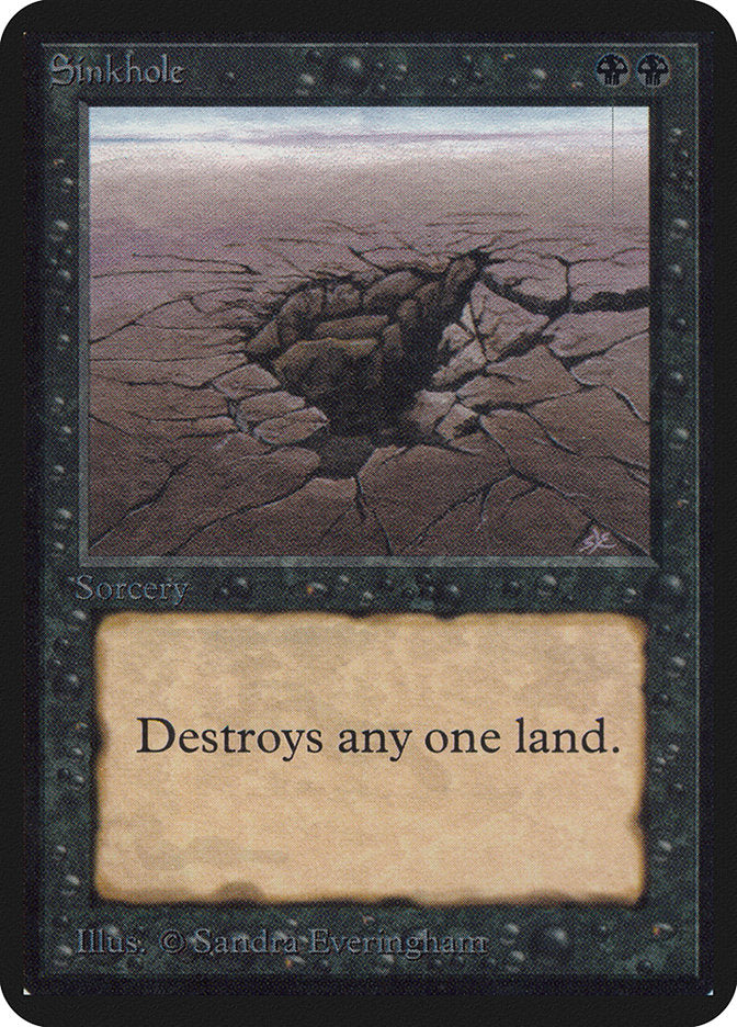 Sinkhole [Alpha Edition] | Shuffle n Cut Hobbies & Games