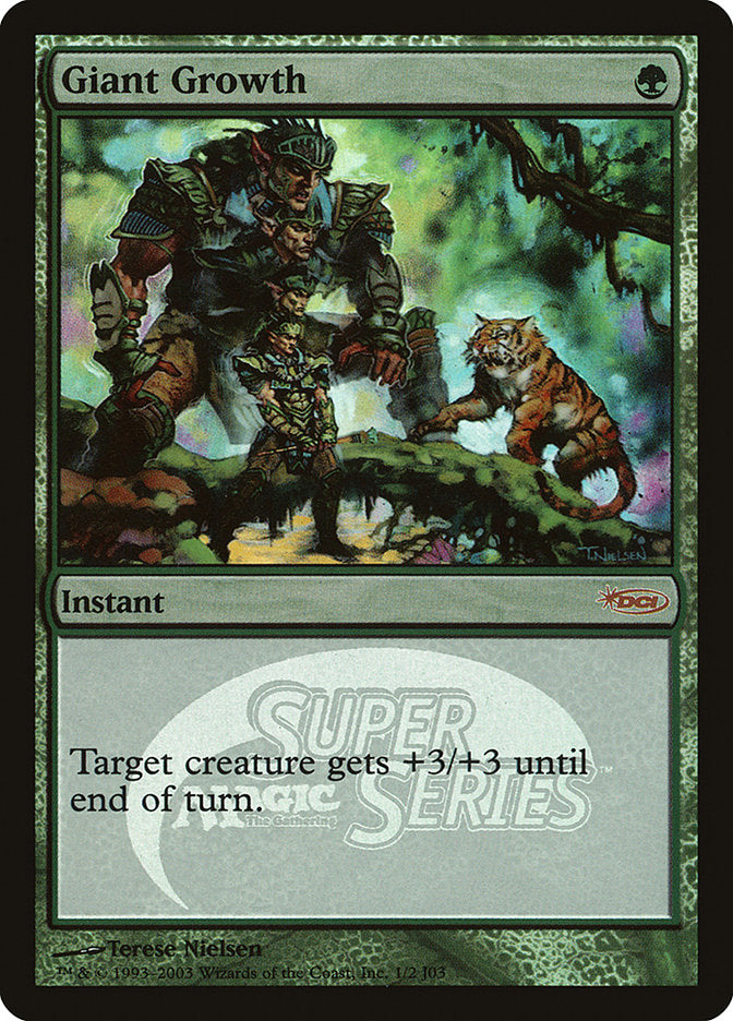 Giant Growth [Junior Super Series] | Shuffle n Cut Hobbies & Games