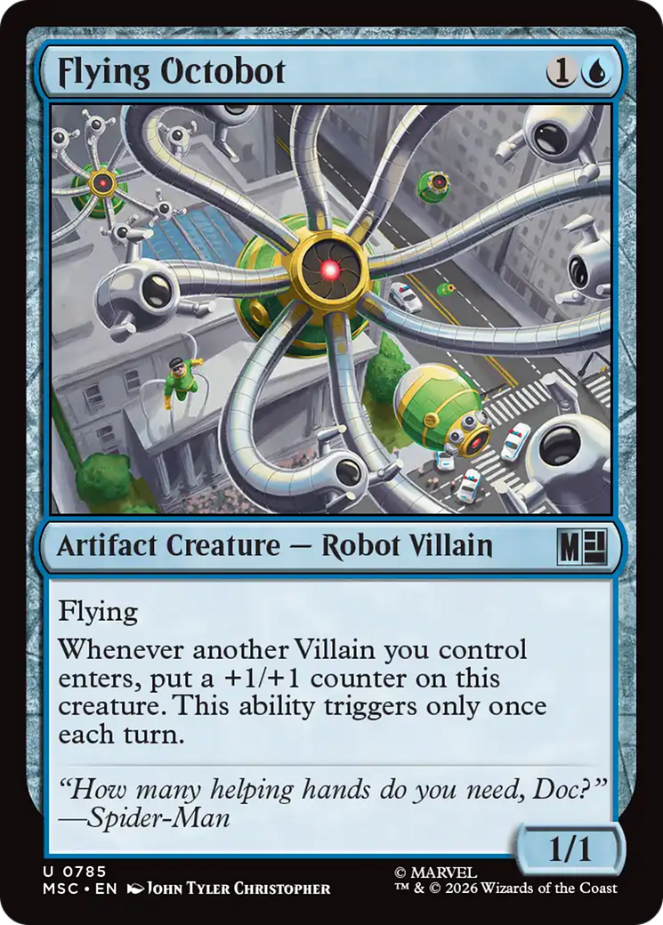 Flying Octobot [Marvel Super Heroes Commander] | Shuffle n Cut Hobbies & Games