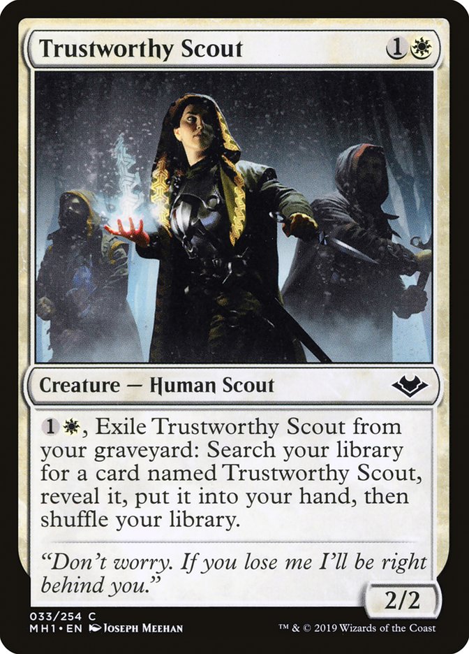 Trustworthy Scout [Modern Horizons] | Shuffle n Cut Hobbies & Games