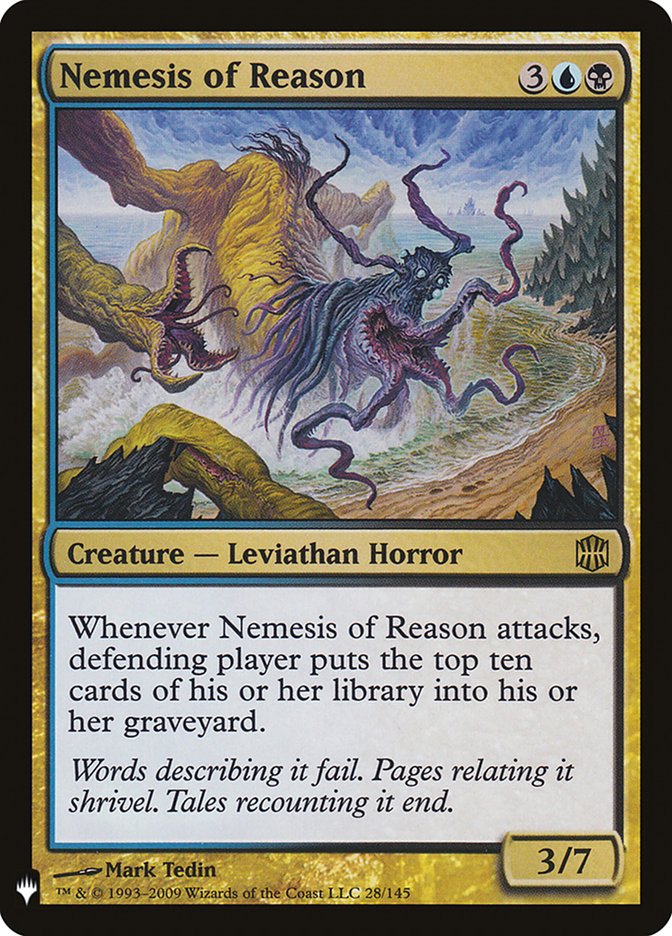 Nemesis of Reason [The List] | Shuffle n Cut Hobbies & Games
