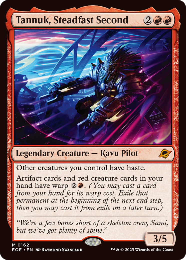 Tannuk, Steadfast Second [Edge of Eternities] | Shuffle n Cut Hobbies & Games