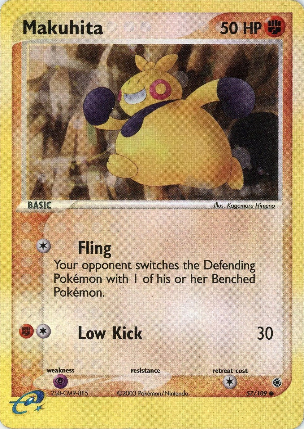 Makuhita (57/109) [EX: Ruby & Sapphire] | Shuffle n Cut Hobbies & Games