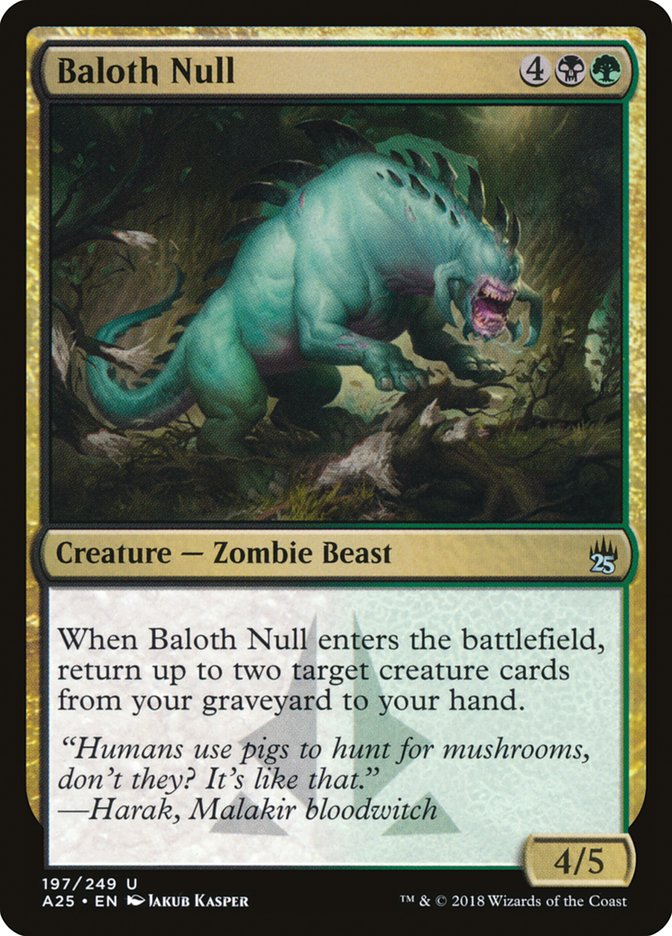 Baloth Null [Masters 25] | Shuffle n Cut Hobbies & Games