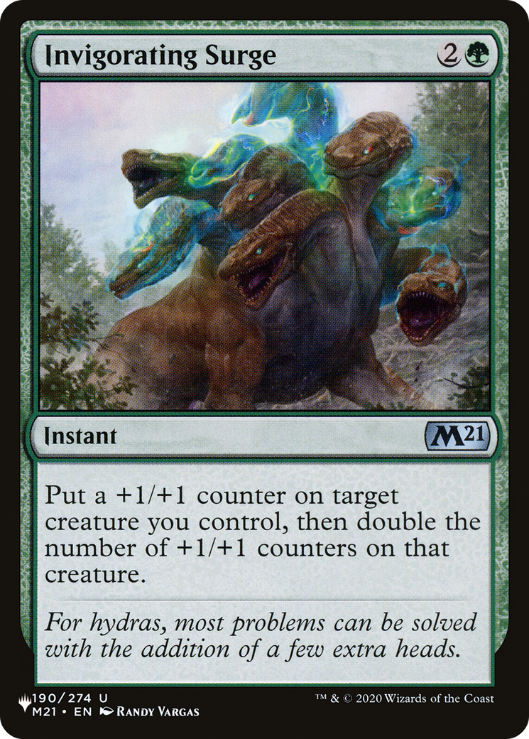 Invigorating Surge [The List] | Shuffle n Cut Hobbies & Games