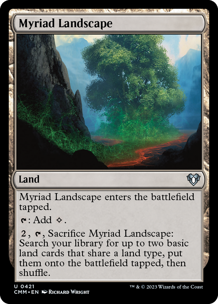 Myriad Landscape [Commander Masters] | Shuffle n Cut Hobbies & Games