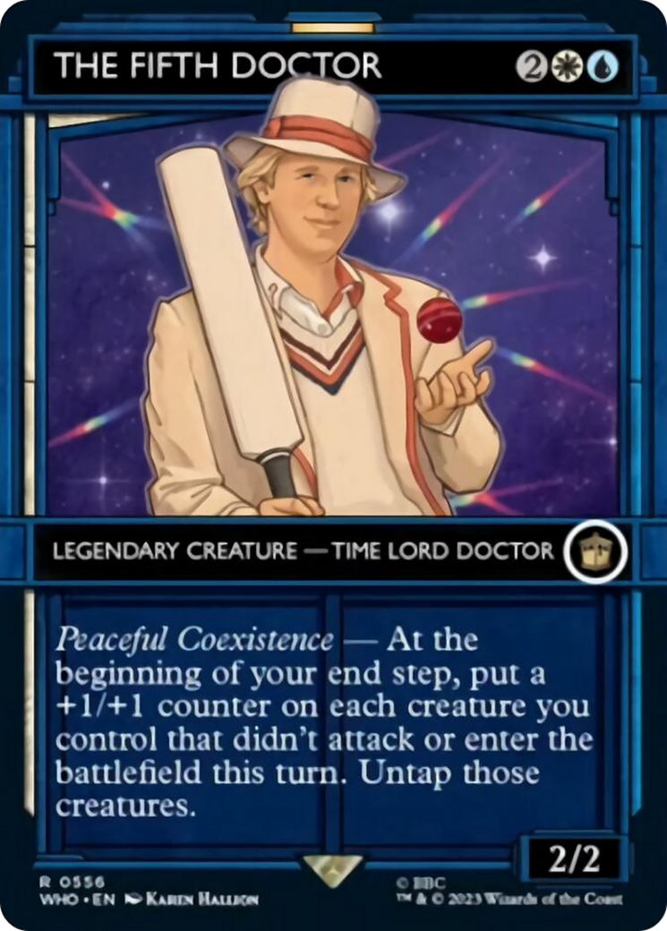 The Fifth Doctor (Showcase) [Doctor Who] | Shuffle n Cut Hobbies & Games