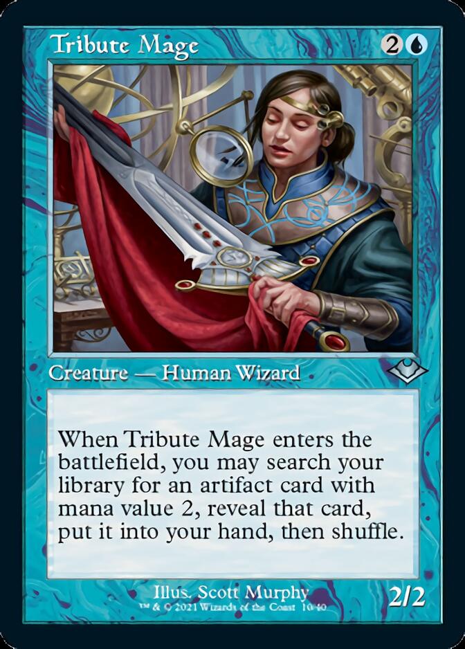 Tribute Mage (Retro) [Modern Horizons] | Shuffle n Cut Hobbies & Games