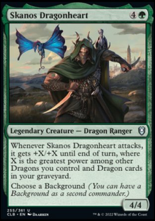 Skanos Dragonheart [Commander Legends: Battle for Baldur's Gate] | Shuffle n Cut Hobbies & Games